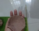 A picture of step 4 of Ragi Elu Modak/Finger Millet sesame seed modak.