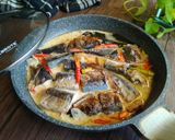 Foto langkah ke 4 dari resep Ikan Asap Kuah Santan.