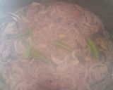 A picture of step 2 of Chicken curry.