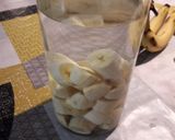 Une image de l'étape 1 de Rhum arrangé - Banane Cacao.