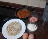 Foto del paso 4 de la receta: Tortillitas de fogonero y palitos de cangrejo con salsa rosa