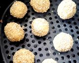 Foto del paso 2 de la receta Mini bocados de queso con harina de almendras en Air Fryer