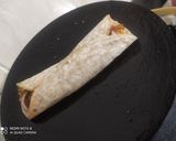 A picture of step 6 of Paneer frankie.