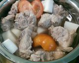 蕃茄蘿蔔排骨湯【電鍋料理】的食譜步驟4照片
