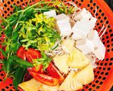 Hình bước làm 1 của món Canh Chua Giá Đỗ Nấm Kim Châm