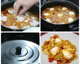 Foto del paso 5 de la receta Arroz con rape y gambitas