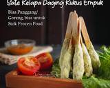 Cara Membuat Sate Kelapa Daging Kukus bisa pangganggoreng juga Frozen Food 7