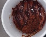 A picture of step 6 of 5 minute Chocolate mug cake (Eggless).