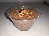 Tapioca vegana con leche de coco
