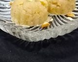 A picture of step 4 of Banana suji halwa.