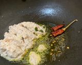 A picture of step 4 of Muli ka saag (Radish Leaves) with Peanut.