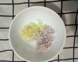 Hình bước làm 2 của món Cơm chiên kim chi