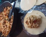 Foto del paso 4 de la receta: Empanadas de tinga de pollo con panceta