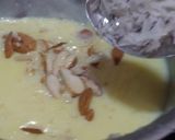 A picture of step 8 of Custard kheer (from leftover rice).