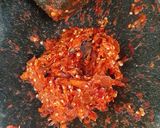 Foto langkah ke 2 dari resep Sambal teri petai.