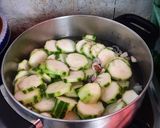 Foto langkah ke 2 dari resep Beningan oyong gambas.