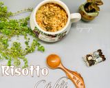 Hình bước làm 6 của món Risotto cá hồi