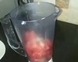 A picture of step 1 of Watermelon juice🍹.