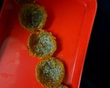 A picture of step 7 of Baked Aloo Katori chaat.