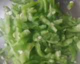 A picture of step 2 of Capsicum and semolina handvo.