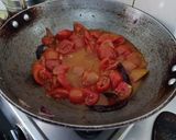 A picture of step 2 of Paneer Butter masala.