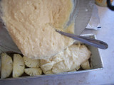 Up side down de anana