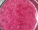 A picture of step 3 of Beetroot -Broken Wheat Sweet Pakauda.