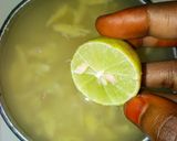 A picture of step 2 of Sparkling ginger lemonade🍹.