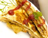 A picture of step 3 of Egg Roll Sandwich.