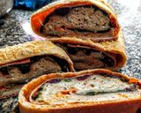 Foto del paso 5 de la receta: ROLLO de Espinaca🌿y Jamón🥩 Dulce..!