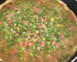 Foto del paso 7 de la receta: Tortilla de guisantes 🫛 con cebolla 🧅 y jamón