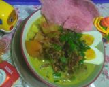 Foto langkah ke 7 dari resep Soto Betawi kuah susu santan ma2 Rakha.
