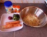 A picture of step 9 of "Traditional" Swahili beef pilau and coleslaw.