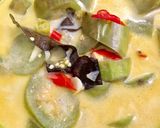Foto langkah ke 4 dari resep Sayur terong hijau santan.