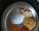 A picture of step 2 of Pyaaz Paratha kachori Style.