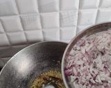 A picture of step 7 of Dal Makhni.
