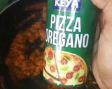 A picture of step 10 of Red sauce spaghetti.
