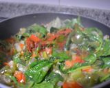 Foto del paso 2 de la receta Garbanzos con espinacas
