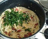 Foto del paso 8 de la receta: Espagueti con espinacas y chorizo!!! 💕😘😘