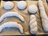 Gluténmentes szendvicsalap variáció: zsemle, kifli, bagett, cipó recept lépés 4 foto