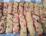 Foto langkah ke 5 dari resep Pukis rainbow.