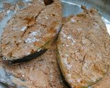 A picture of step 1 of Fried Mackerel in Turmeric and Curry Powder.