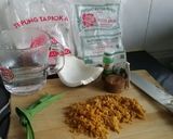 Foto langkah ke 2 dari resep Resep klepon ketan isi gula jawa empuk dan lembut.