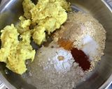 A picture of step 1 of Leftover Khichdi Muthia / Steamed Dumpling.