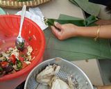 Foto langkah ke 7 dari resep Pepes ayam suir.