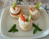 Foto del paso 1 de la receta: Volovanes rellenos de atún y queso crema