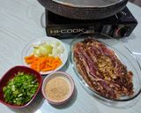 Foto langkah ke 2 dari resep Bulgogi (Korean BBQ beef🍖🍖).