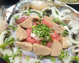 Hình bước làm 2 của món Lẩu Thái tôm càng xanh mực mai