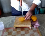 Foto del paso 4 de la receta: Aguachile de camarón con chiles secos, mango y pepino