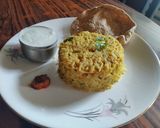 हॉटेलवाली खिचडी रेसिपी स्टेप 8 फोटो 